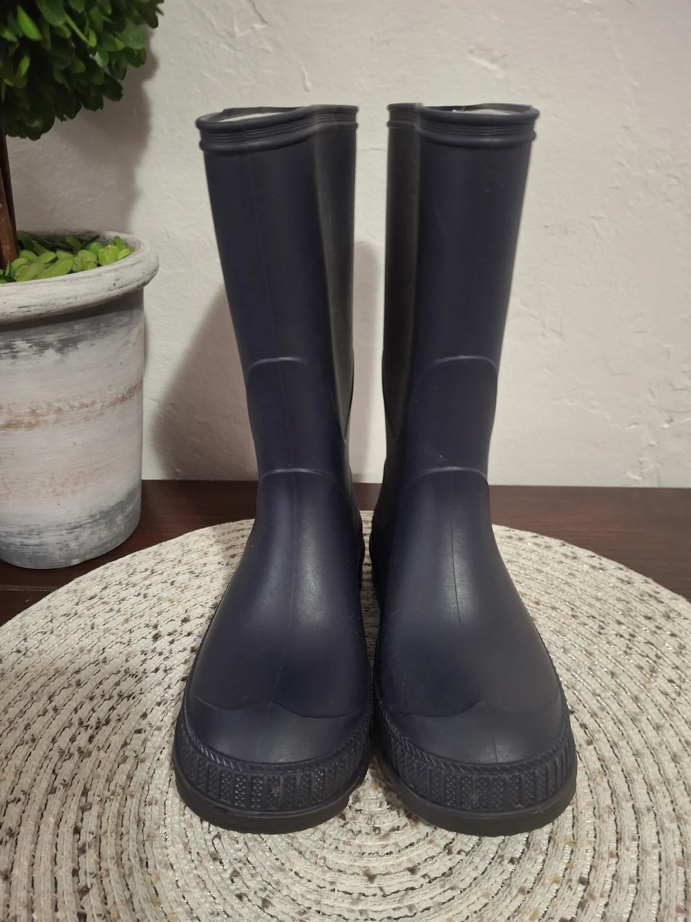 Kamik Kids Navy Blue Waterproof Rain Boots Size 11.